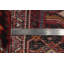 Tapis rouge rétro traditionnel 9 x 11