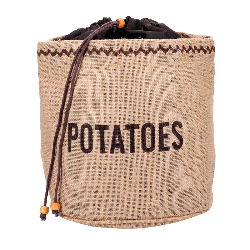 Natural Elements Hessian Vegetable Storage Bags Set of 3