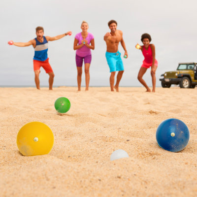 Franklin Sports 90Mm Bocce Ball Set