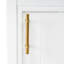 Meuble-lavabo avec lavabo, armoire de salle de bain avec porte, support de rangement et tablette ouverte-113448678