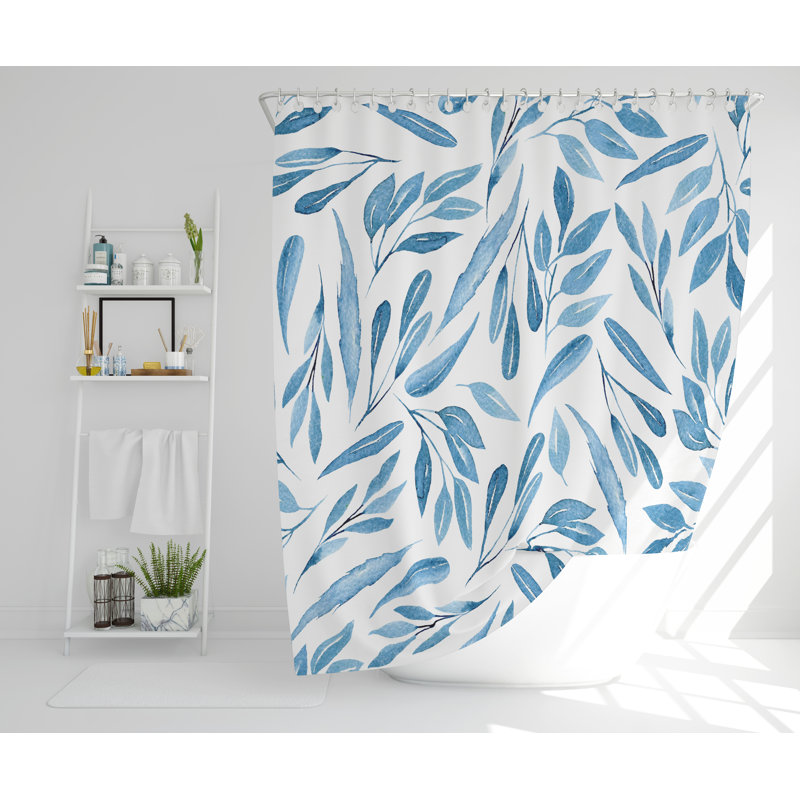 Mencia Polyester Shower Curtain, 177cm H x 177cm W