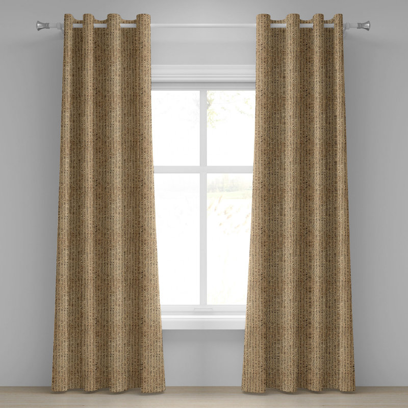Sateen Blackout Curtains / Drapes Pair, 50" W x 96" L