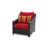 Fionnula Aluminum Outdoor Lounge Chair-19504846