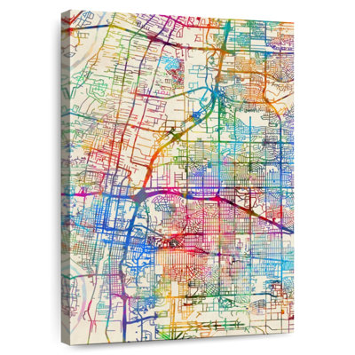 Aliaz Albuquerque NM City Street Map II