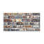 Panneaux muraux 3D gris / brun / beige Falkirk Uffcott III 19,7 "x 39,4" (paquet de 5)