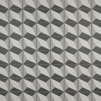 Twenties 4" x 4" Ceramic Patterned Wall & Floor Tile