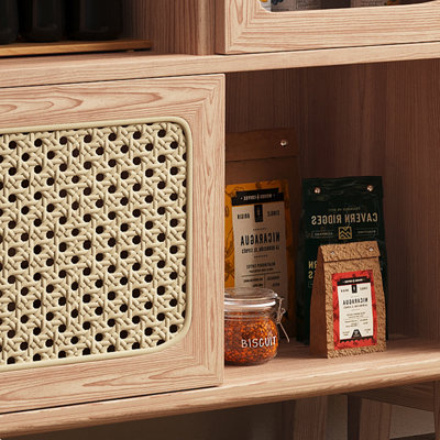 Simple wooden style bookcase