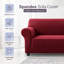 Durable Spandex Stretch Sofa Cover - Jacquard Pattern Sofa Slipcover & Furniture Protector-115467216-115467230