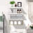 Wall Bathroom Storage Shelves Set-907829604