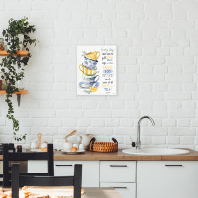 Remplissez votre propre tasse de thé, conception par Elizabeth Tyndall