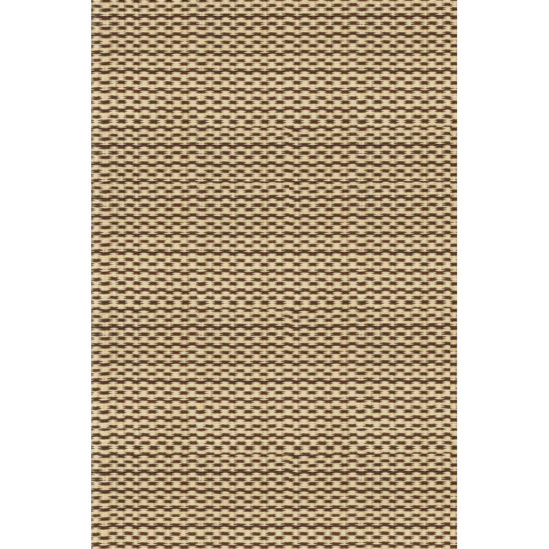 Brown & Cream Indoor / Outdoor Area Rug - UV Resistant, Reversible, 100% Recycled Material, Rectangle 6' x 9'