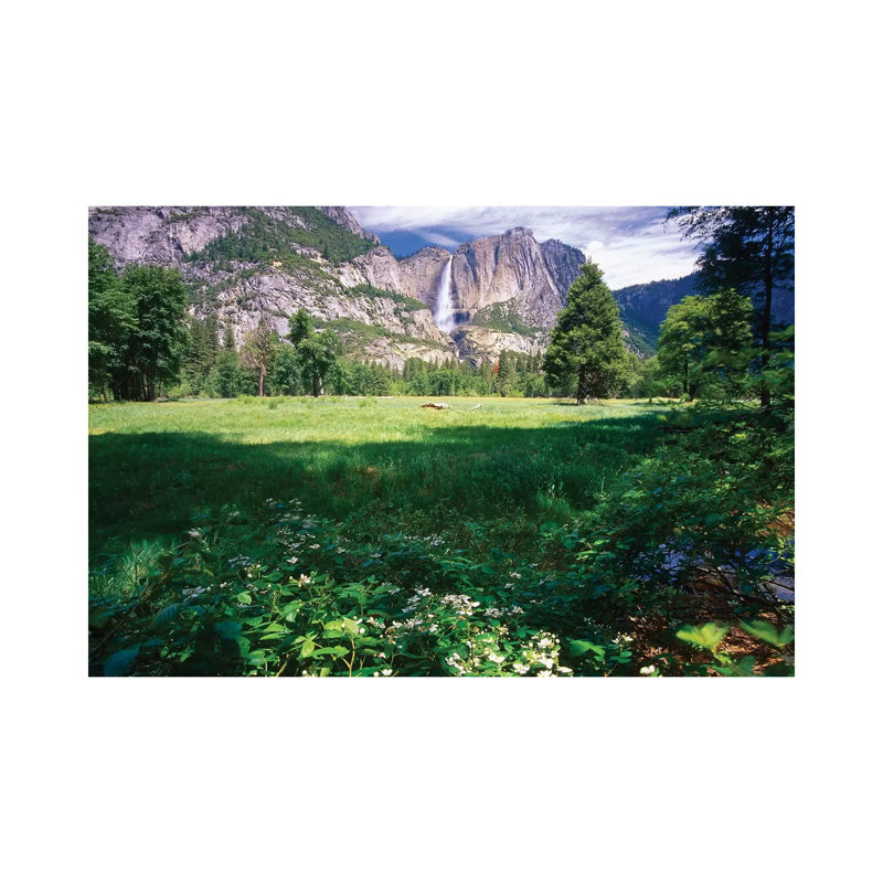 Yosemite Valley And Falls by George Oze - Wrapped Canvas Print, 66.04 cm H x 45.72 cm W x 3.175 cm D