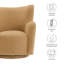 Fauteuil d'appoint pivotant en sherpa à oreilles Montrose-108579759