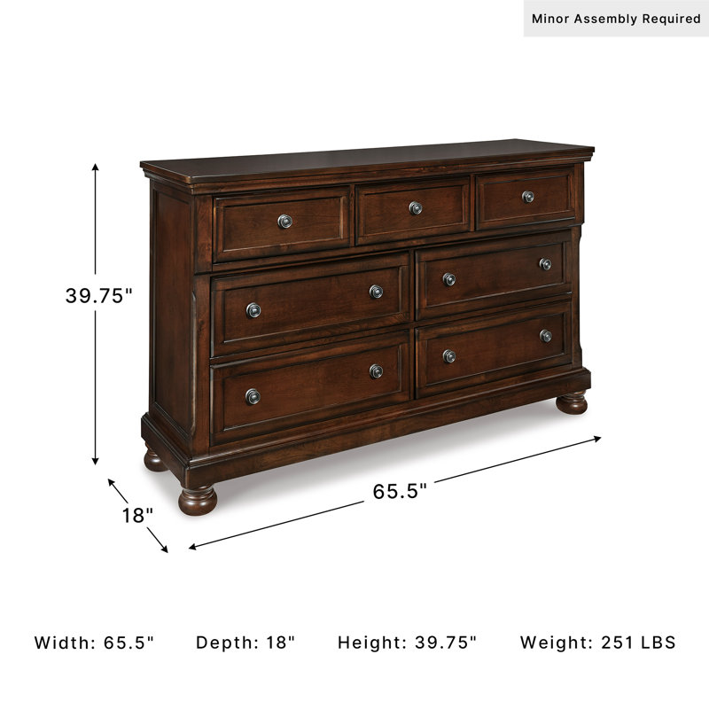 Emylie 65.5'' W 7 - Drawer Dresser