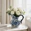 Vase en porcelaine bleu et blanc-699413723
