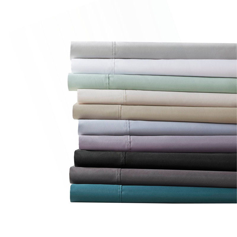 Cooling Cotton Blend 4 PC Sheet Set