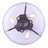 Marquette Glass Semi Flush Mount
