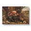 Rooster And Turkey Fighting by Melchior D'Hondecoeter - Wrapped Canvas-61845340