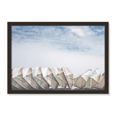 Hennecy "Wooden Boats" Print by Leah Straatsma