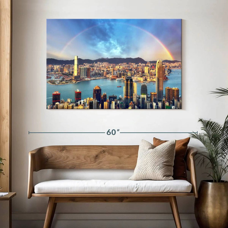 Rainbow Over Hong Kong