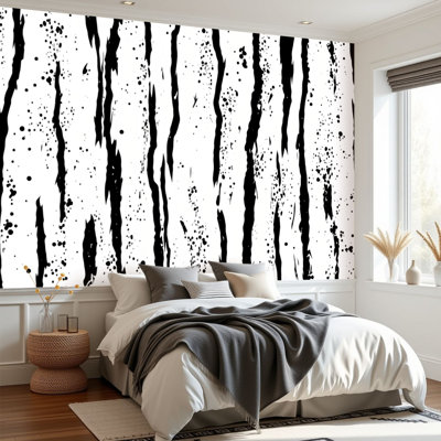 Papier peint adhésif en bois écorce d'arbre pelez et collez H 69 po x l 96 po, papier mural amovible en PVC, adhésif pour chambre à coucher, salon, bureau à domicile