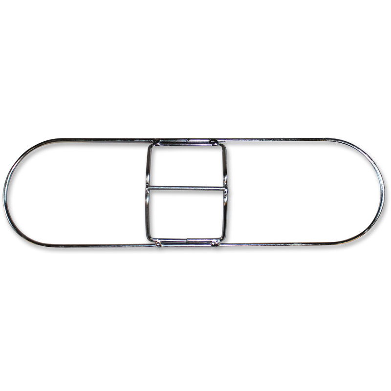 Clip-On Short Dust Mop Frame, 1.5" H x 48" W x 5" D
