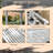 Heriberto Solid Wood Poplar Outdoor Bench-288782376