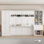 Lit escamotable mural avec placard, tiroirs et tablettes Murphy-1285110995-1285111004