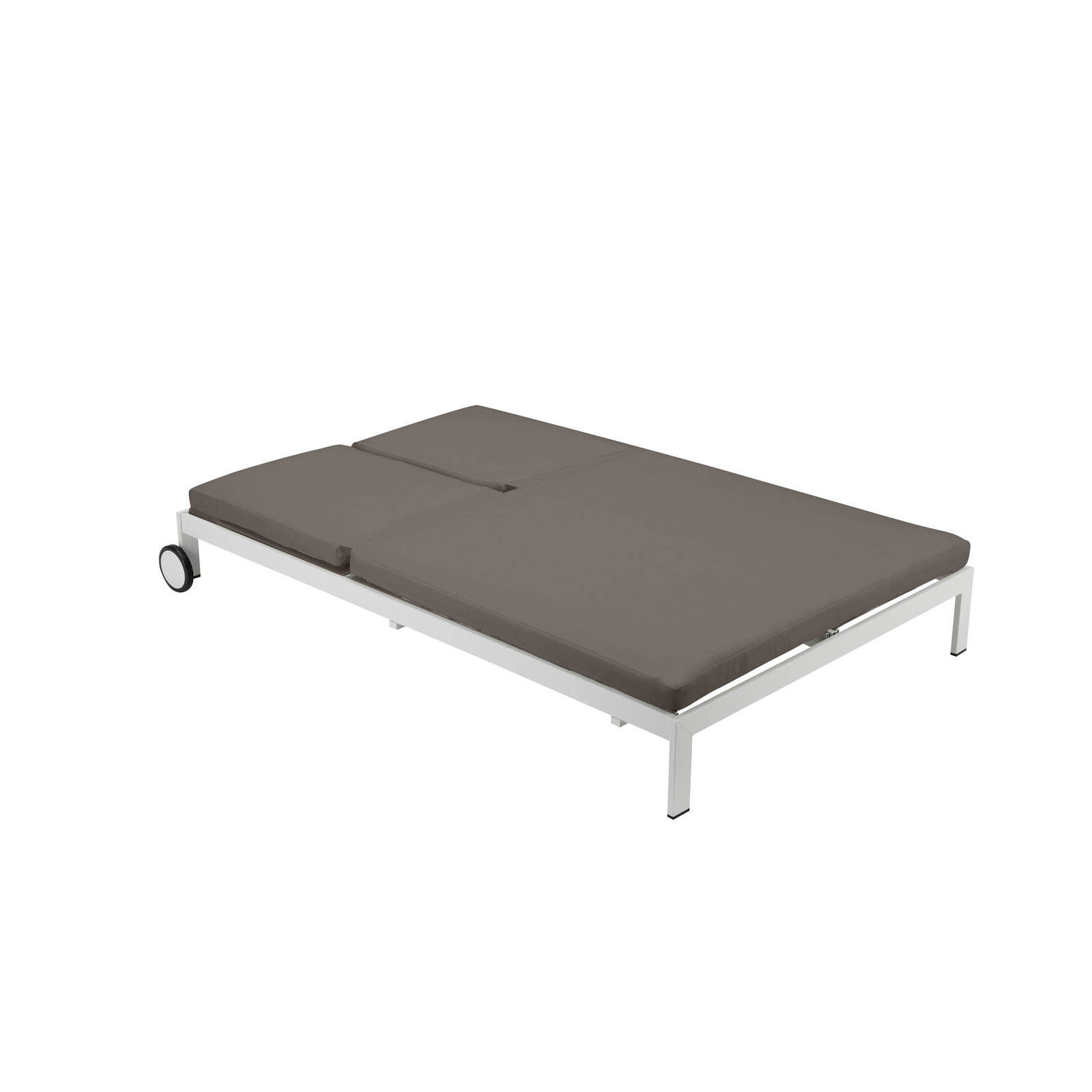 Sally Outdoor Chaise Cushion, Gray