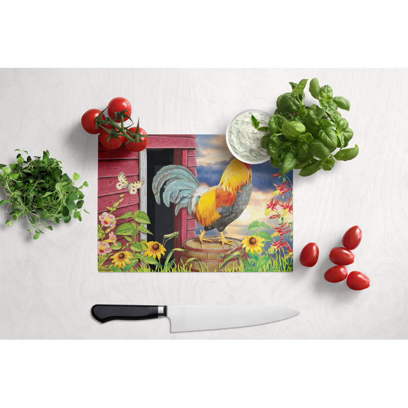 Planche à découper Rooster Barnyard