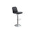 Swivel Upholstered Adjustable Height Counter Stool with Metal Frame-1961431008