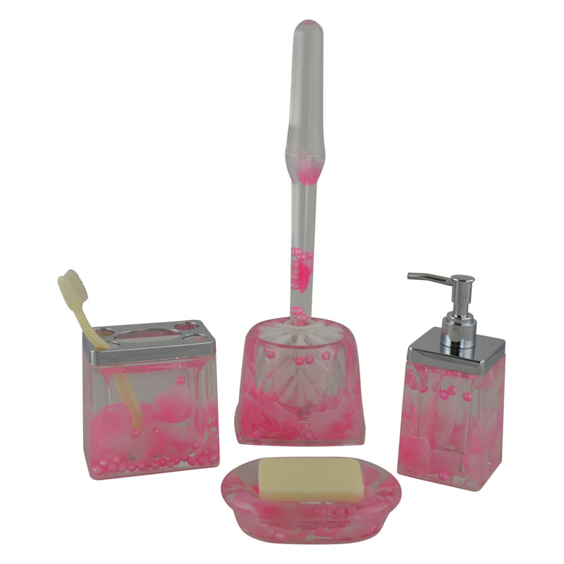 Ensemble d'accessoires de salle de bain 5 pièces Grantley Petals and Pearls