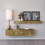Abstract Block Cabinet-Brass