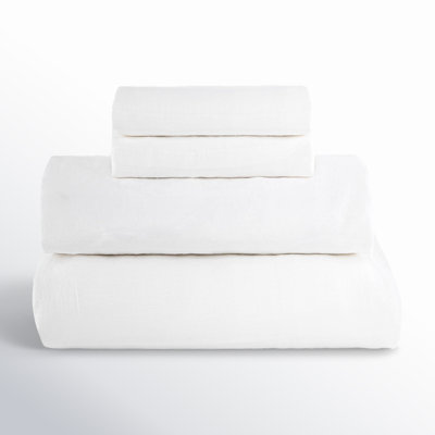 100% French Linen Sheet Set