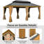Pavillon de jardin en aluminium-92600395