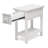 Monaco - Chairside Table - Blanc Finish