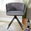 Imlay 55cm Wide Tufted Padded Velvet Barrel Chair