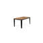 Nithilan Extendable Oak Metal Base Dining Table-1532621600-1532621612