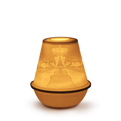 City at Night Lithophane 4.33" Novelty Light