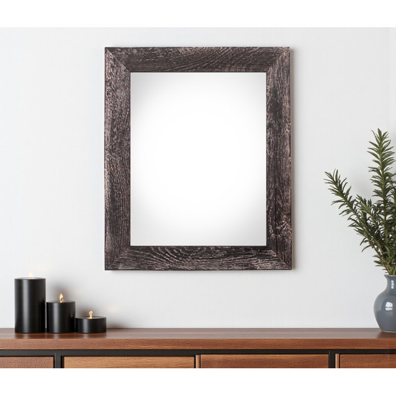 Cadre photo Gehrke, 22 po x 28 po, Rustique / Noir