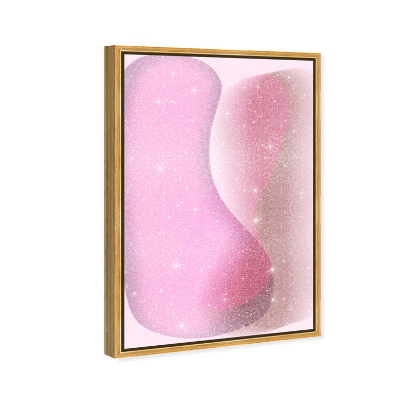 Dancing Lovers Print by Oliver Gal, 16"H x 11"W, Gold Floater Frame