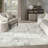 Leuchte 7'10" x 9'10" Grey Charcoal Modern Indoor Rug-2045923161