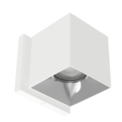 Zoron Dimmable LED Outdoor Square Wall Light With Color Temperature Switch (2700K/3000K/3500K/4000K/5000K), 25° Beam Angle