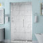 Porte de douche à charnière sans cadre Belmore-100965011-100894480