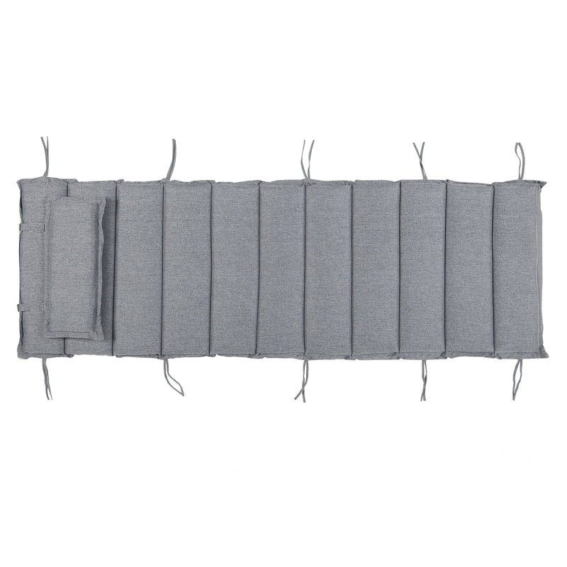 Arbaaz Garden Seat/Back Cushion, Grey