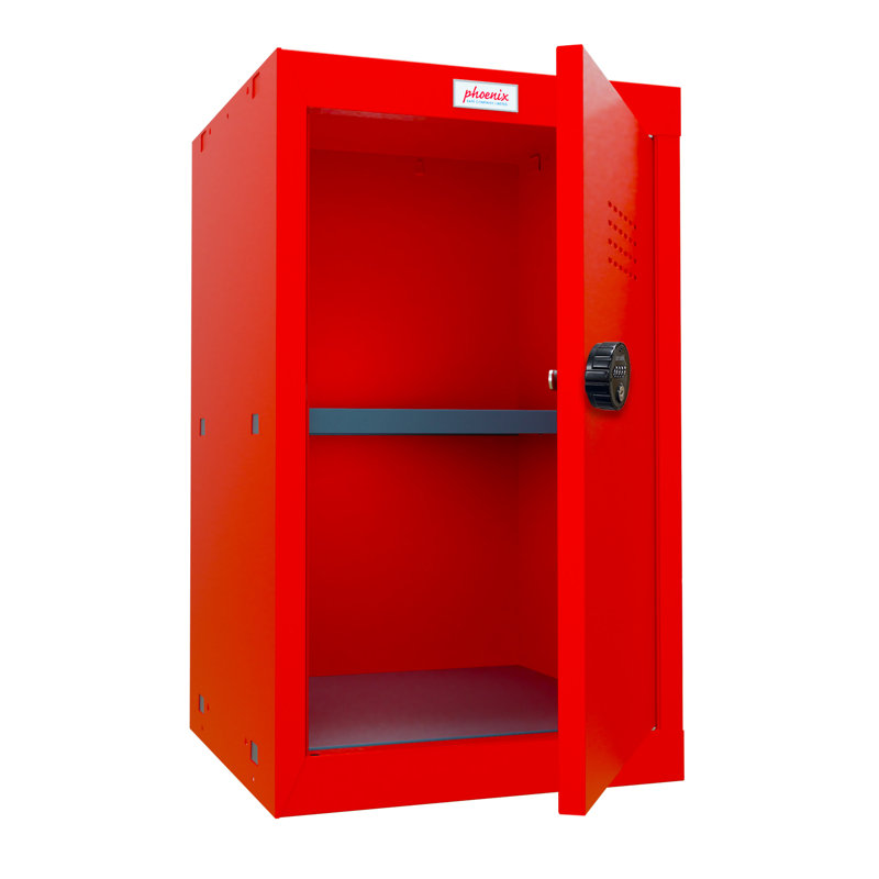 Metal 1 - Tier 40cm with Dial / Combination, Red