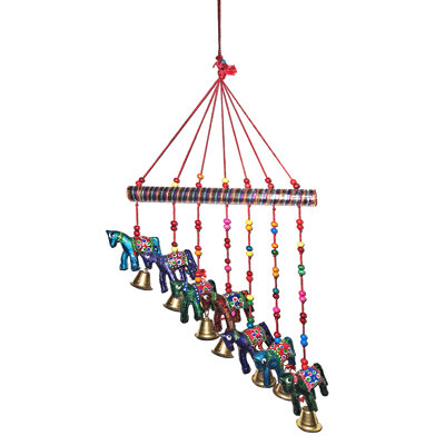 7 Horse Thread Hanging Chime