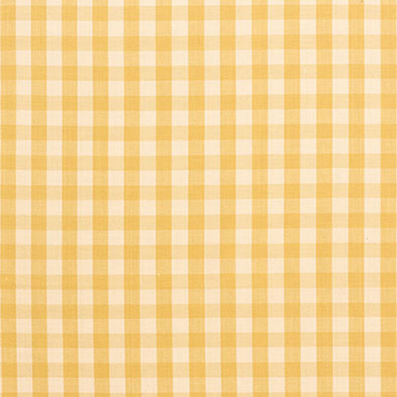 Elton Cotton Check Fabric, Straw