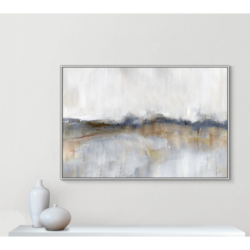 Autumnal Tide by Nan - Floater Frame Print on Canvas, White Framed, 41.5'' H x 61.5'' W x 2'' D