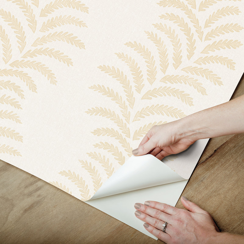 Papier peint autocollant Lady Fern, Tan